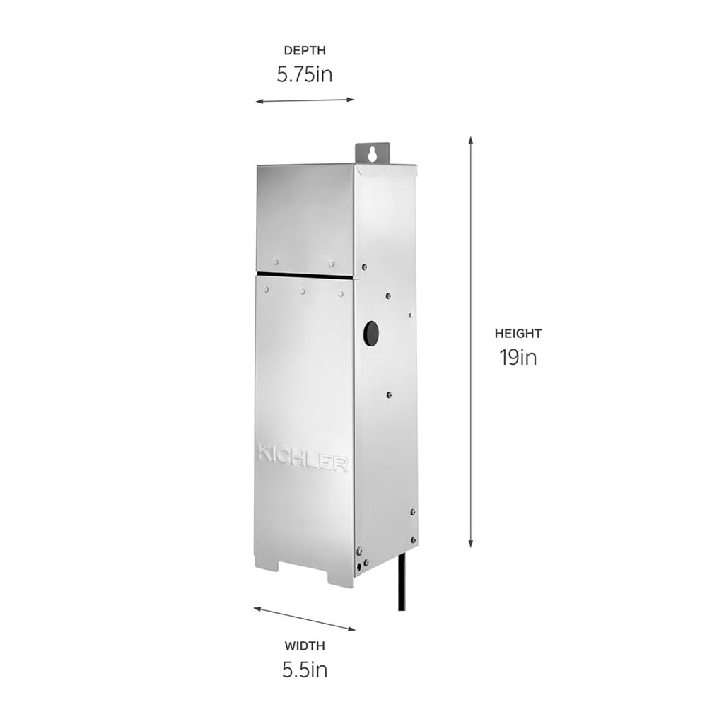 Stainless Steel Landscape Lighting Transformer I955