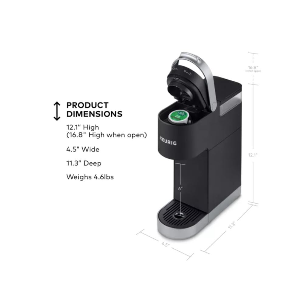 Single Serve Coffee Maker Black D49911