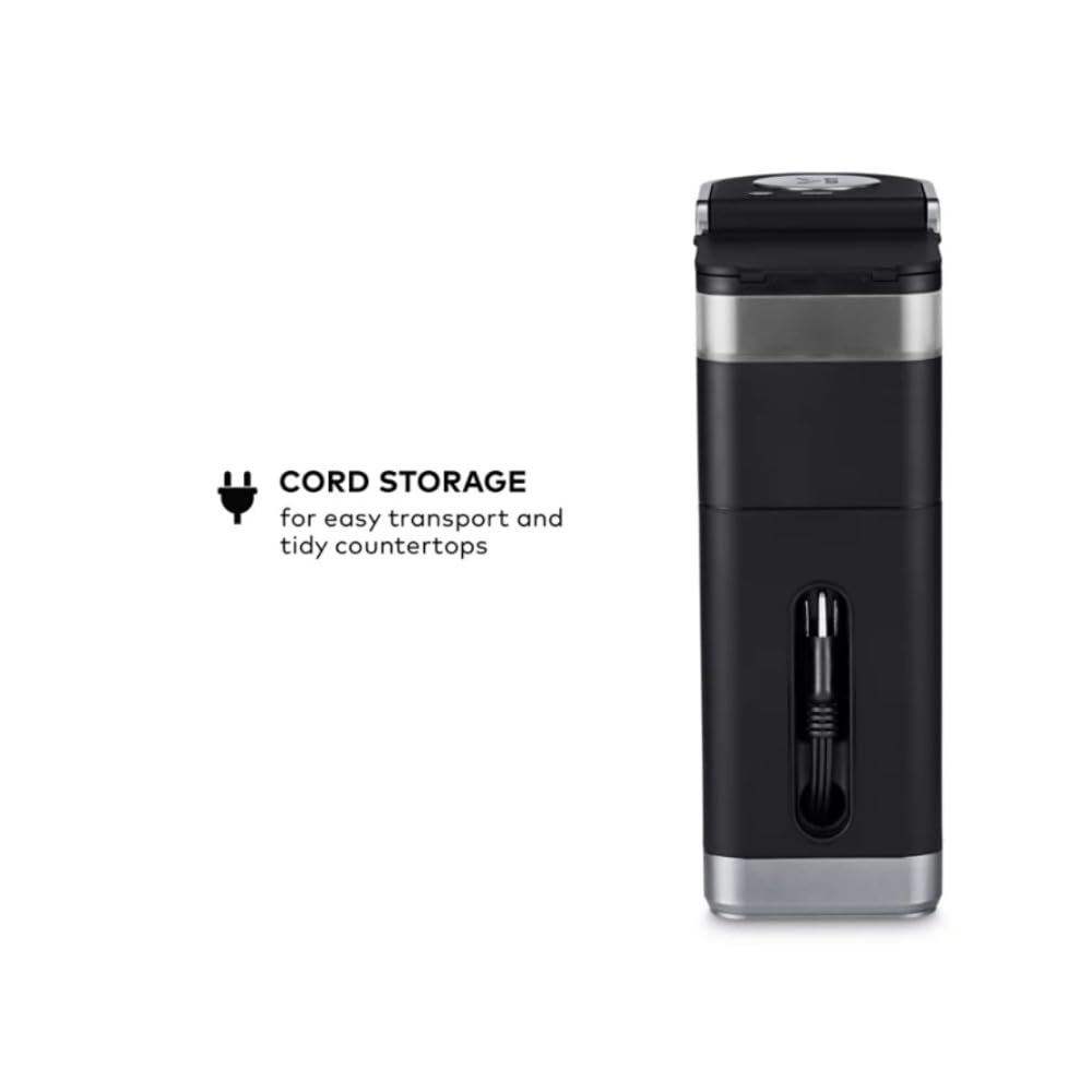 Single Serve Coffee Maker Black D49911