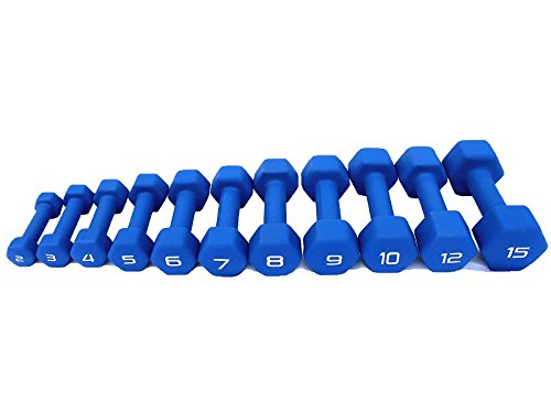Blue Neoprene Dumbbell R936692