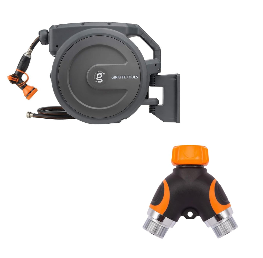 Retractable Garden Hose Reel 1/2 Inch x 100 ft P506