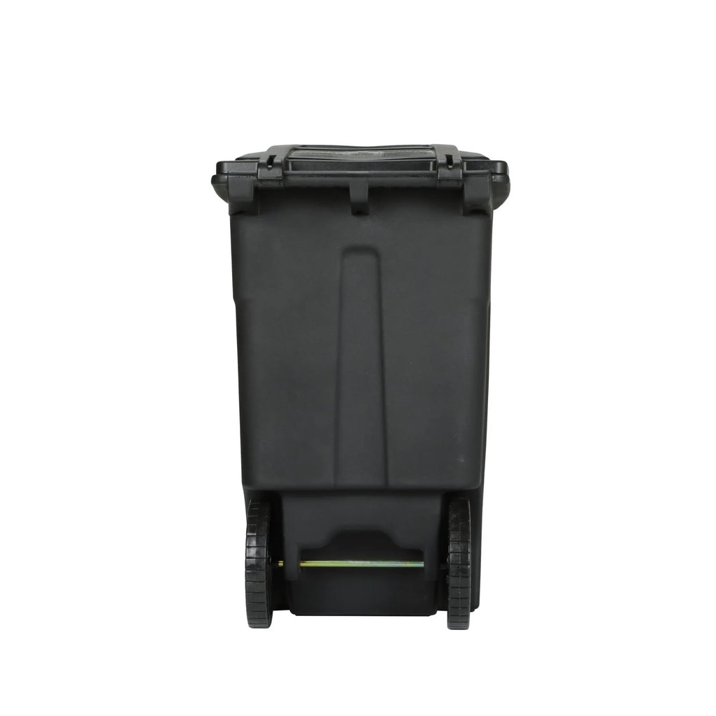 48 Gallon Garbage Cans Trash Cans With 2 Wheels And Lid Heavy Duty Y545