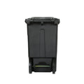 48 Gallon Garbage Cans Trash Cans With 2 Wheels And Lid Heavy Duty Y545