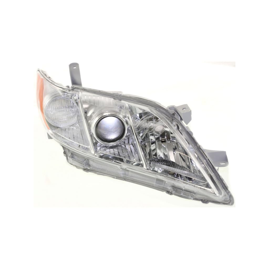 Toyota Camry 2007 2008 2009 Headlights Driver And Passenger Side Pair Amber Clear Lens I238