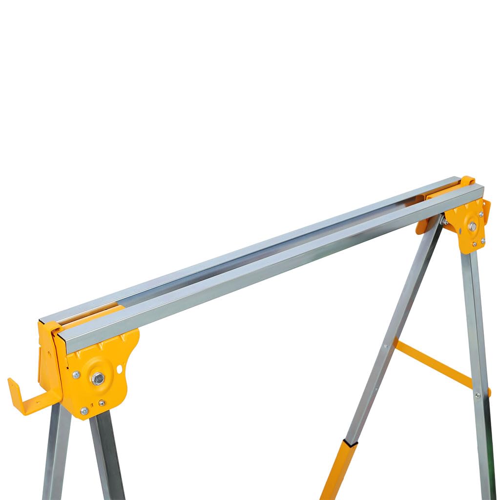 2 Pack Adjustable Steel Saw Horses 2600 Lbs C2283