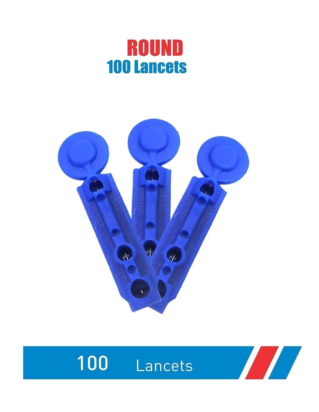 Blood Lancets 100 Round Needles Pack of 400 T35856