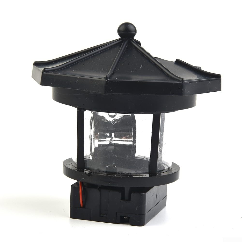Solar Rotating Lighthouse B5250