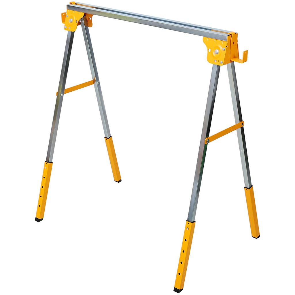 2 Pack Adjustable Steel Saw Horses 2600 Lbs C2283