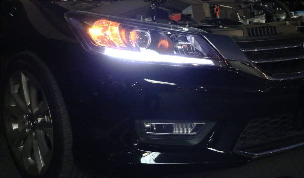 White LED Daytime Running Light Strip Z2587