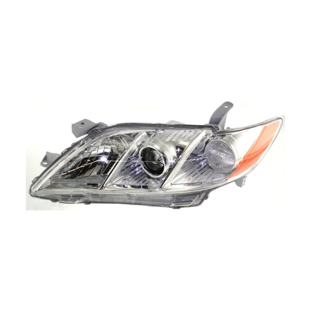 Toyota Camry 2007 2008 2009 Headlights Driver And Passenger Side Pair Amber Clear Lens I238