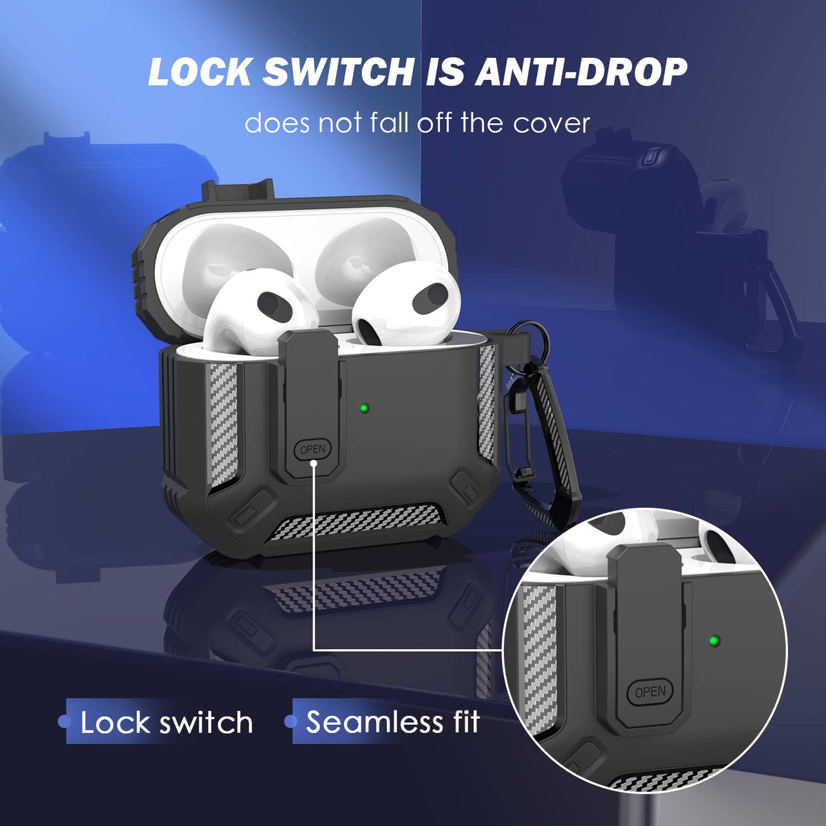 Black AirPods 3rd Generation Case Q422899