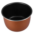 Non Stick Electric Cooker Inner Pot Aluminum Alloy Brown Y38597