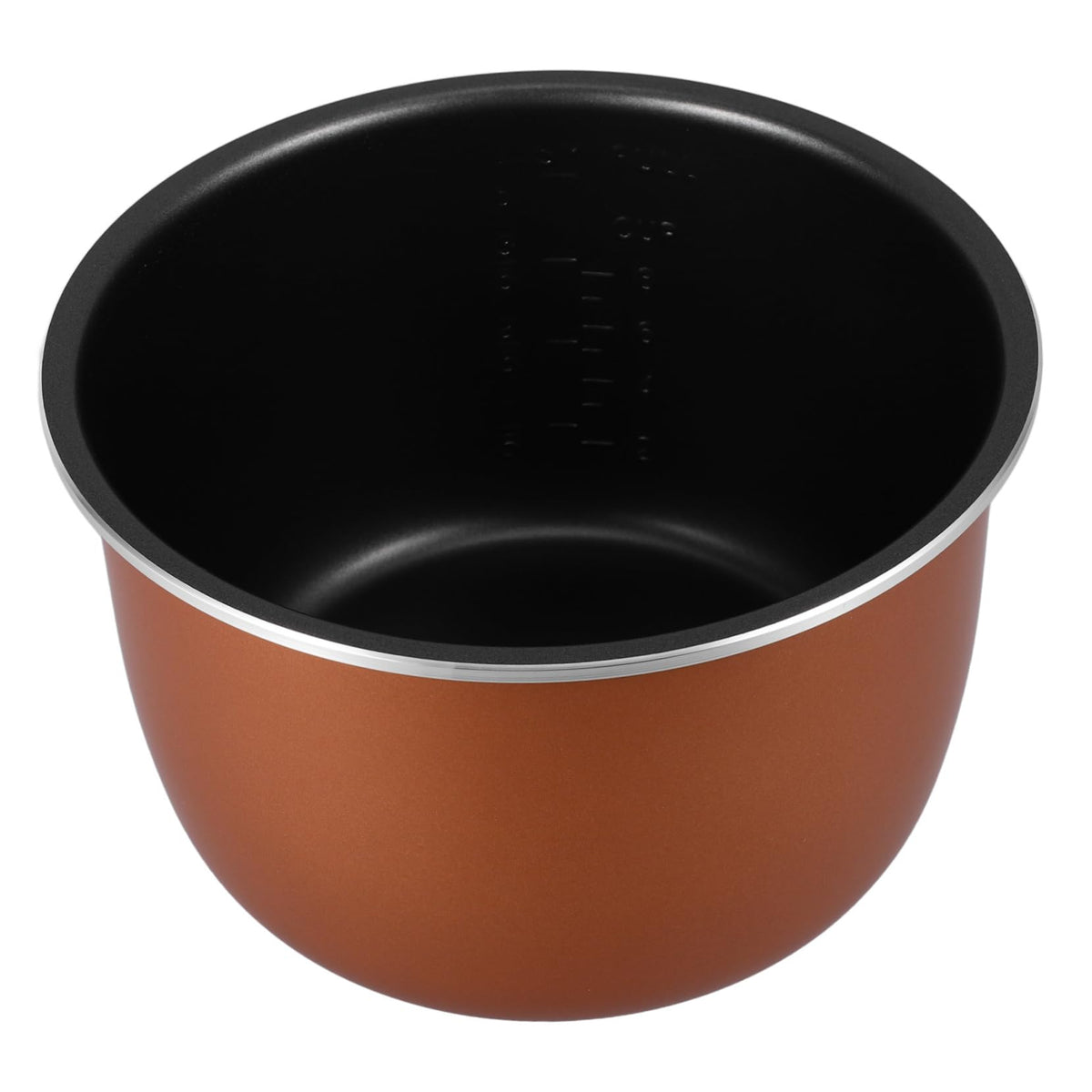 Non Stick Electric Cooker Inner Pot Aluminum Alloy Brown Y38597