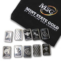 .999 Pure Silver Bars with Jewelry Pouch O310
