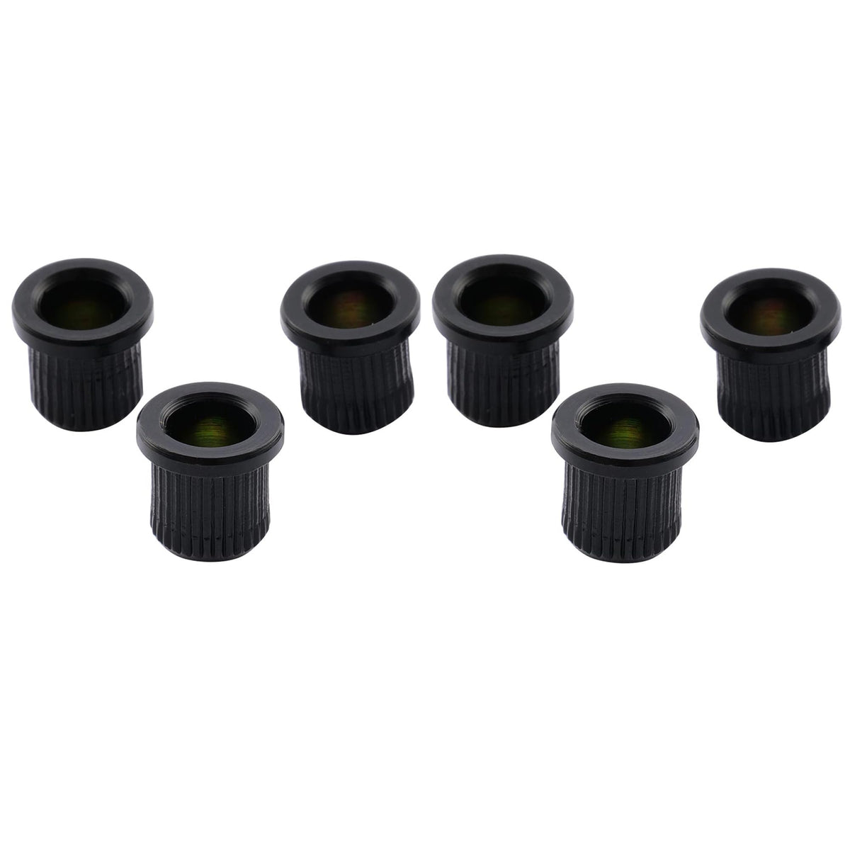 Guitar String Ferrules, Black (Set of 6) L32945
