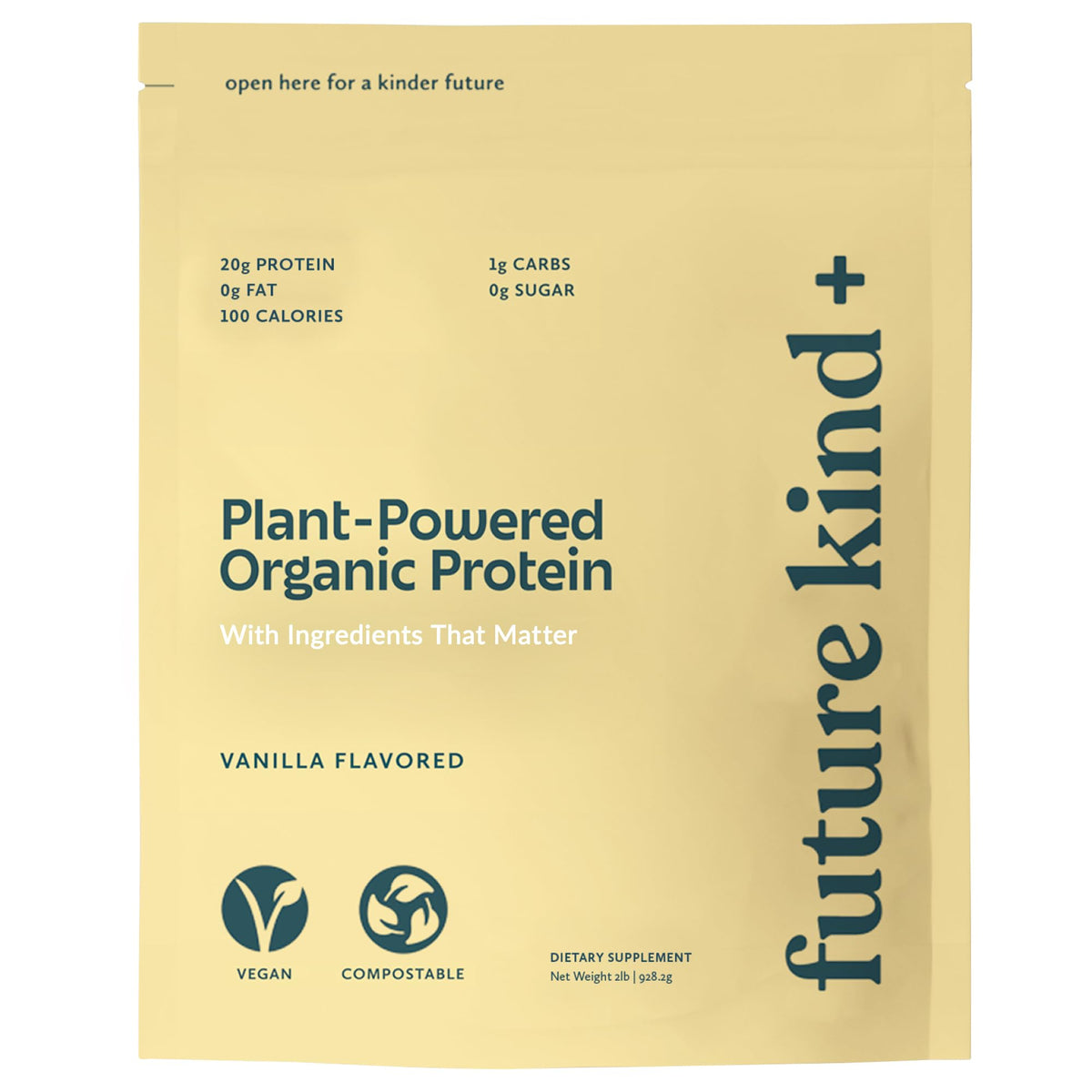 Vegan Protein Powder Vanilla 34 Servings K7361