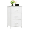White 3 Drawer Dresser C90805