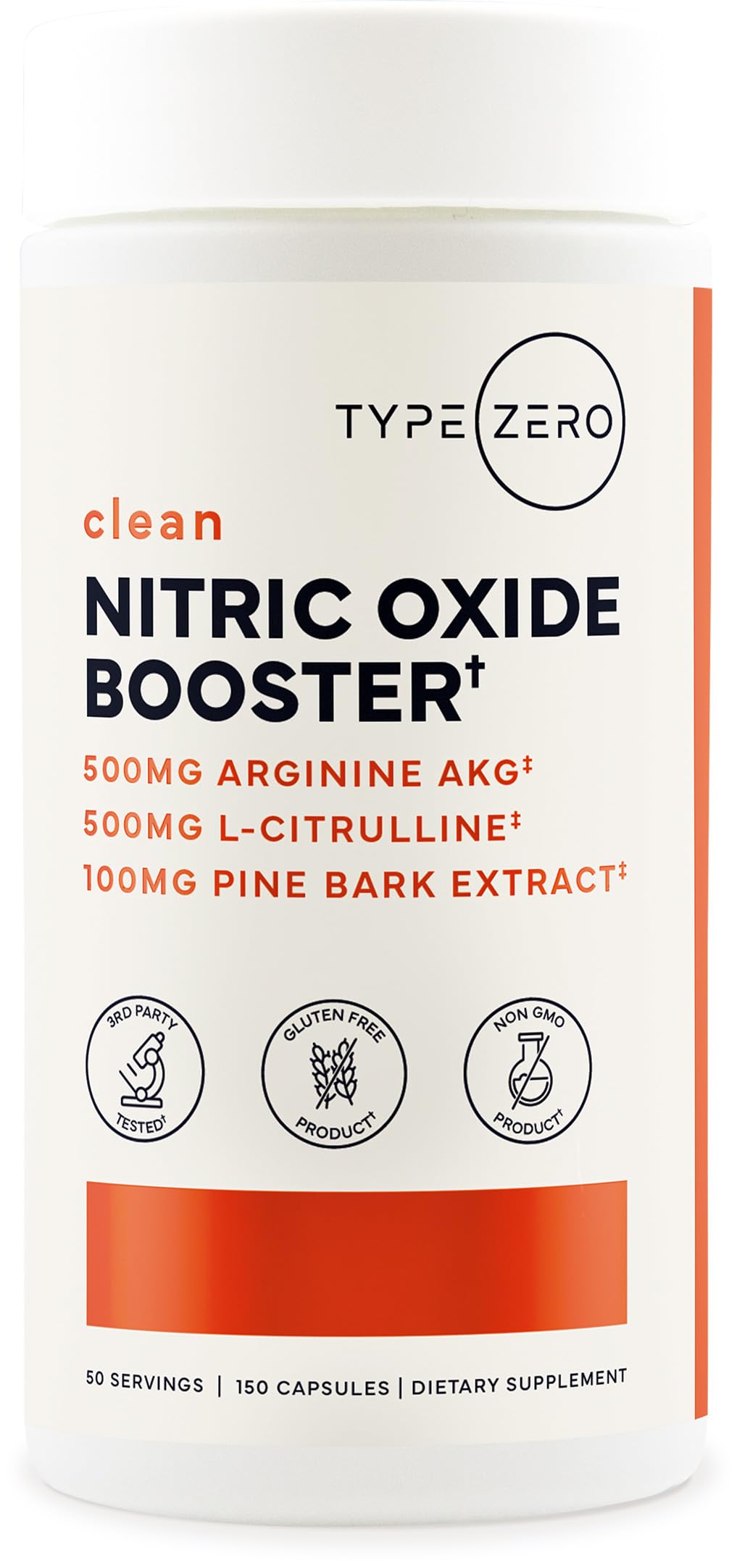 Nitric Oxide Booster 150 Veggie Capsules Y3879