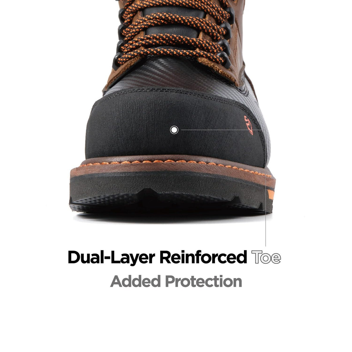 6in Waterproof Leather Work Boots X6355