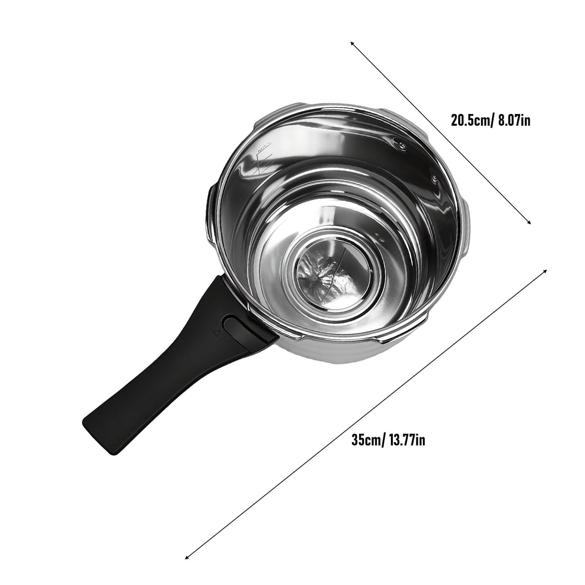 3L Stainless Steel Pressure Cooker L492928