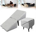 Foldable Dog Ramp Convertible Dog Steps Ottoman L989