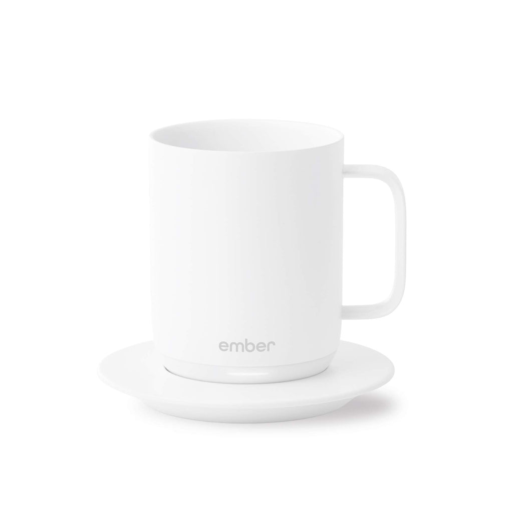 White 10 Ounce Temperature Control Smart Mug F986819