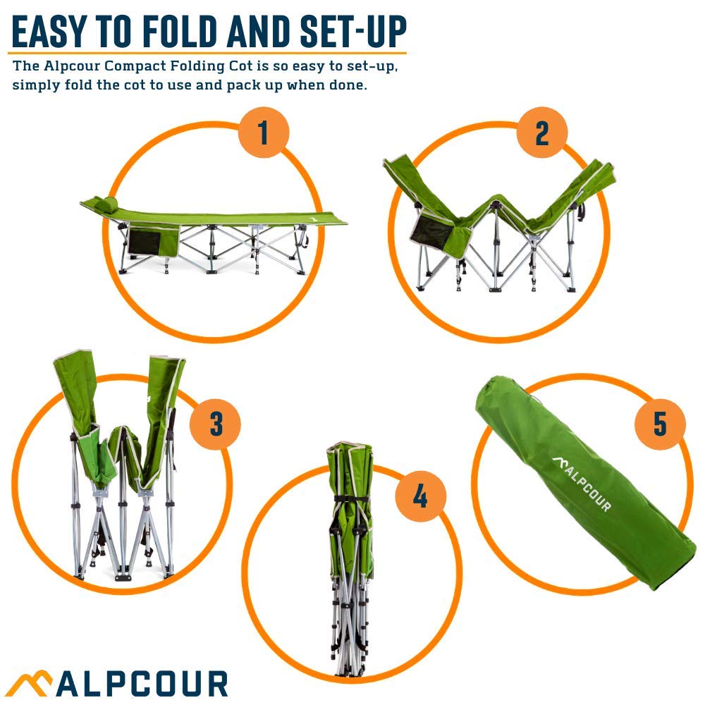 Folding Camping Cot T78598