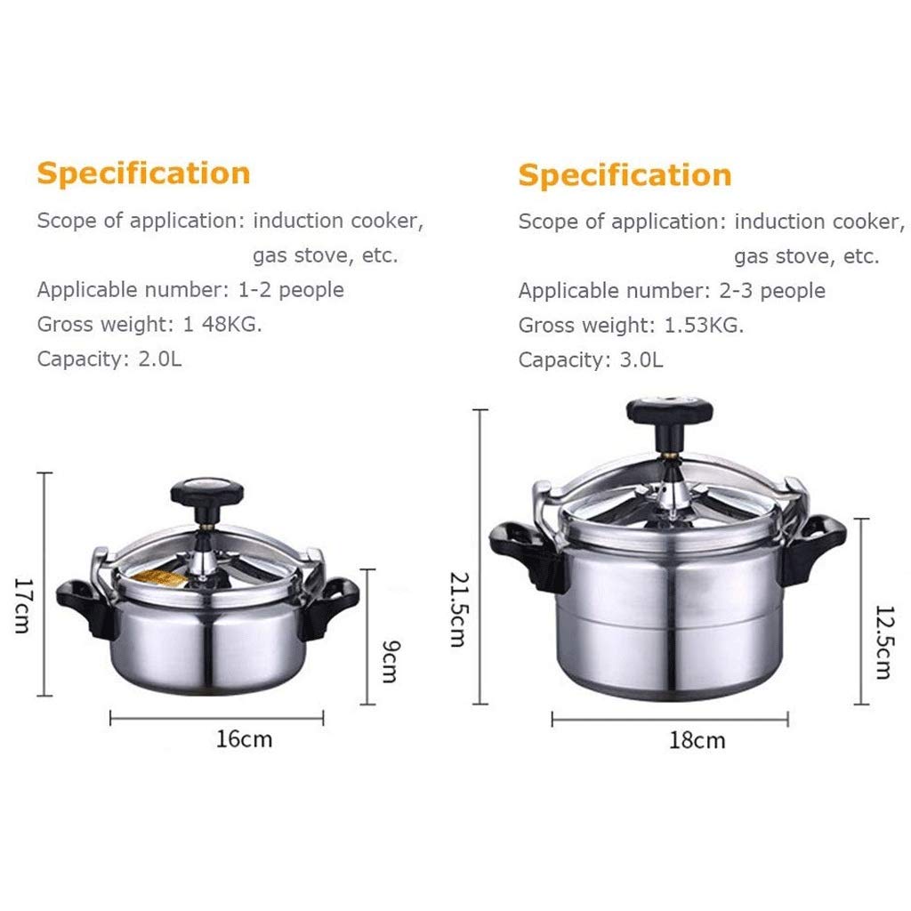Aluminum Non-stick Pressure Cooker 2L F604863