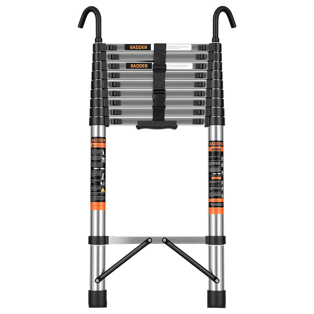 12.5 FT Telescoping Ladder with Hooks L9290