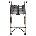 12.5 FT Telescoping Ladder with Hooks L9290