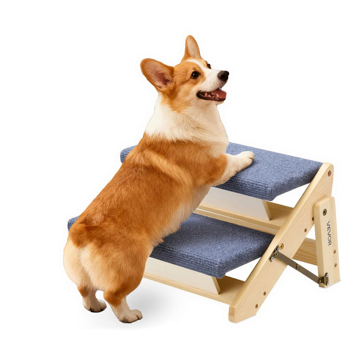 Wood 2-Step Pet Stairs J15164