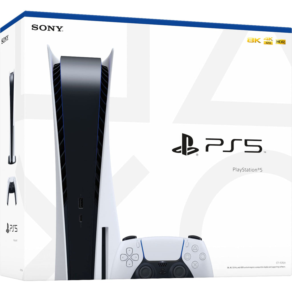 825GB Disc Edition Gaming Console with Wireless Controller V1598