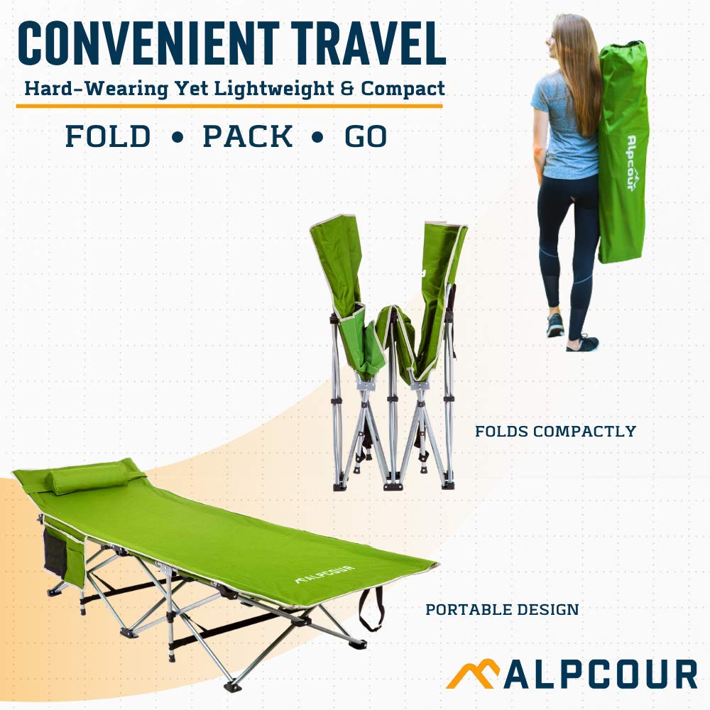 Folding Camping Cot T78598