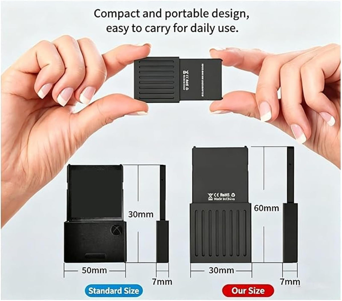 M.2 Hard Drive Expansion Card Enclosure Y164