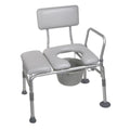 Gray Transfer Bench Commode Chair N738