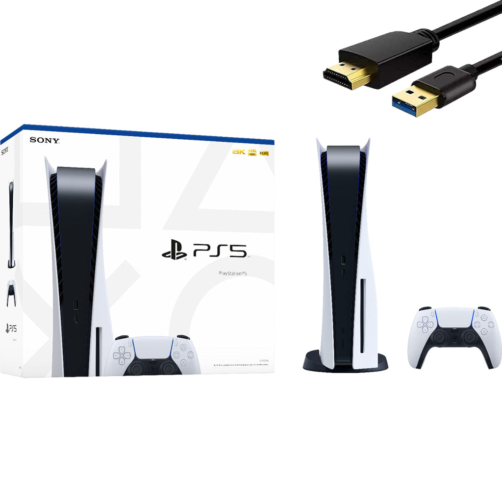 825GB Disc Edition Gaming Console with Wireless Controller V1598