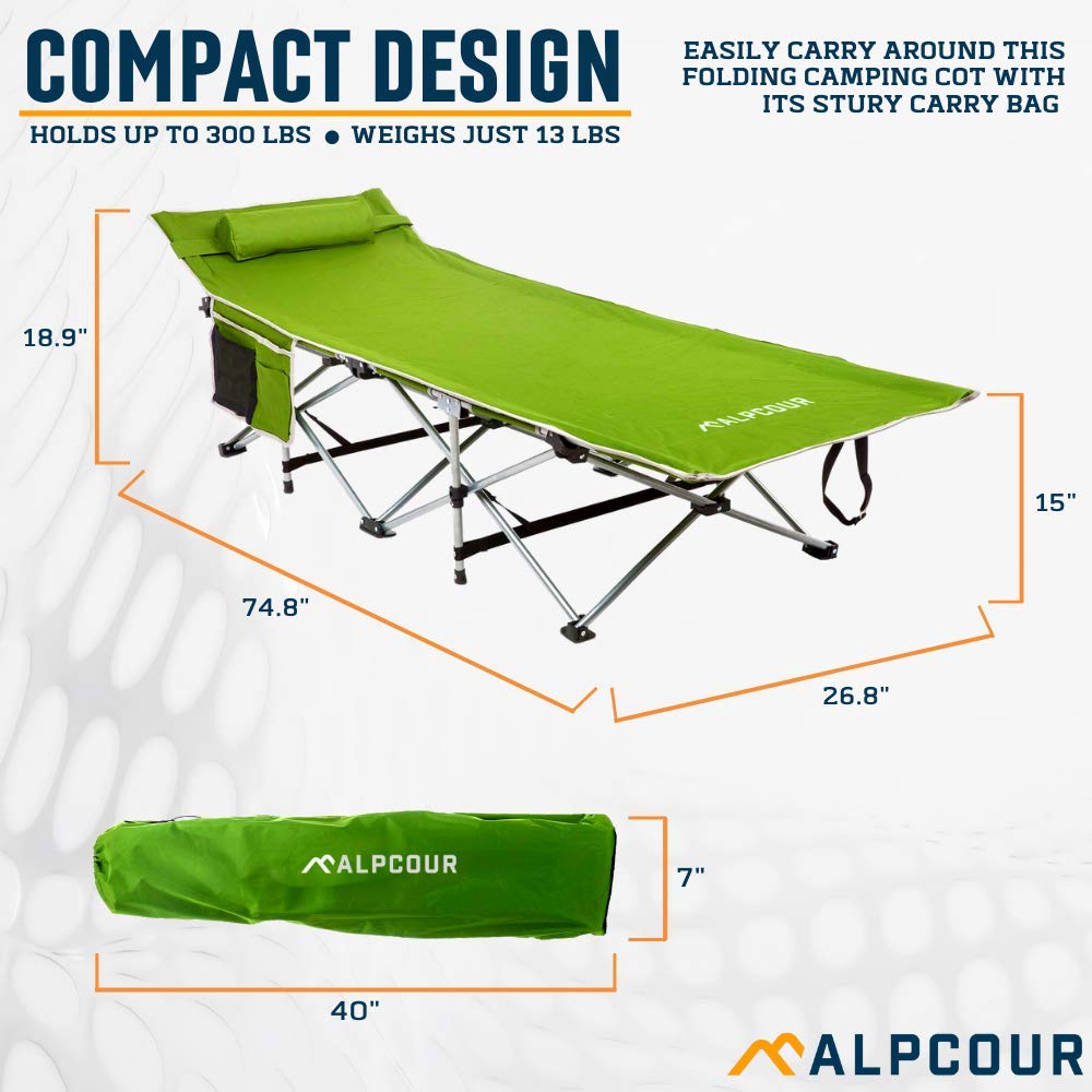 Folding Camping Cot T78598