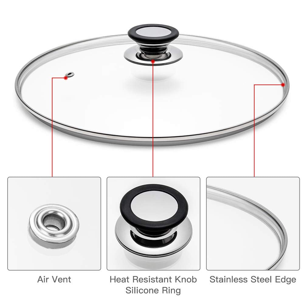 Glass Lid for Frying Pan 9.5"/24cm C72107