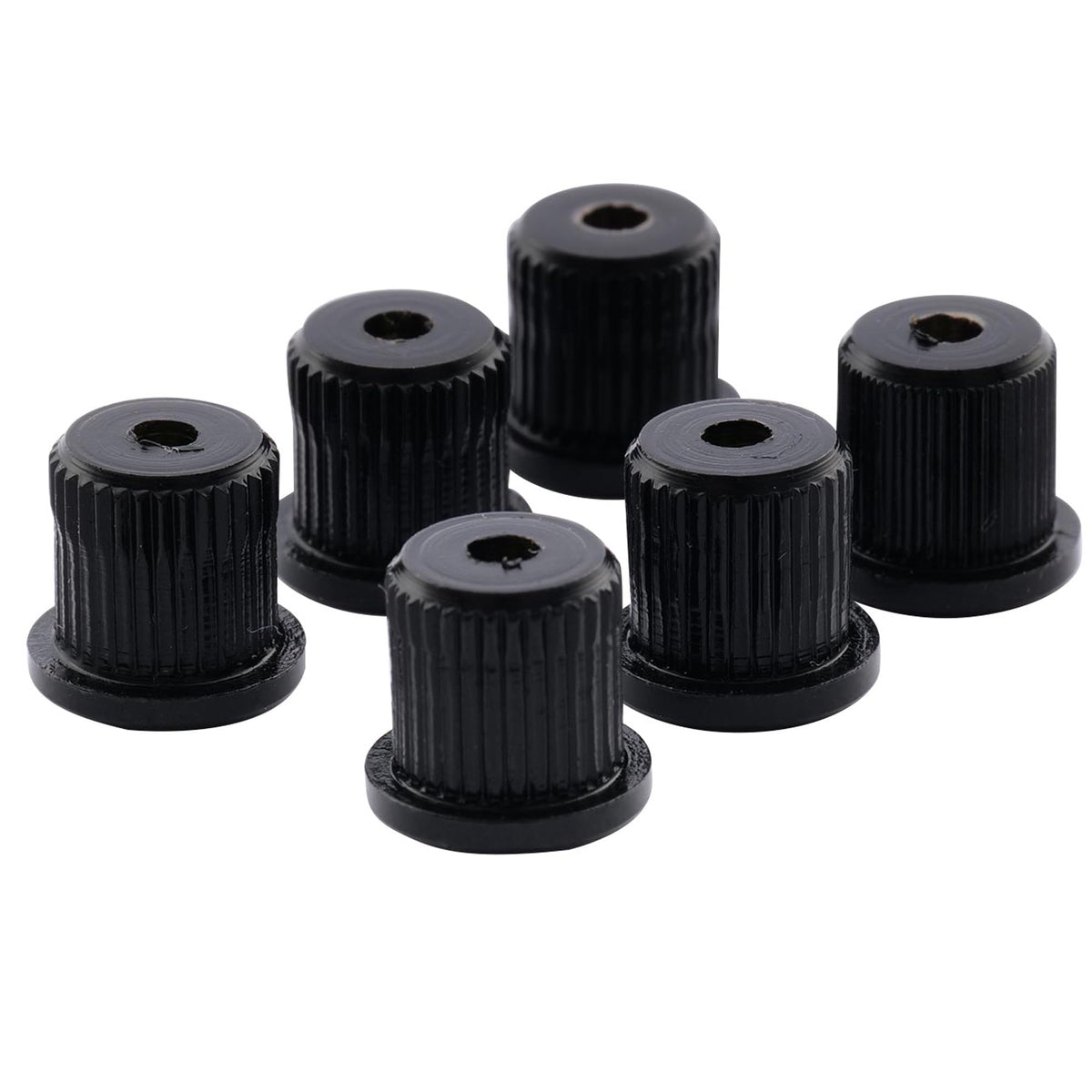 Guitar String Ferrules, Black (Set of 6) L32945