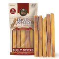 6" 5 Pack Odor-Free Bully Sticks Dog Treats S6783