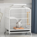 Large 3-Tier Metal Wire Cat Cage with Hammock and Casters C901