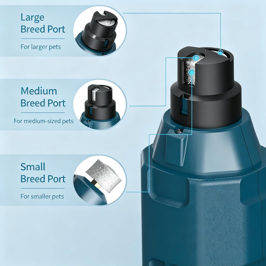 Dog Nail Grinder with 3 Ports, 2 Speeds R15178