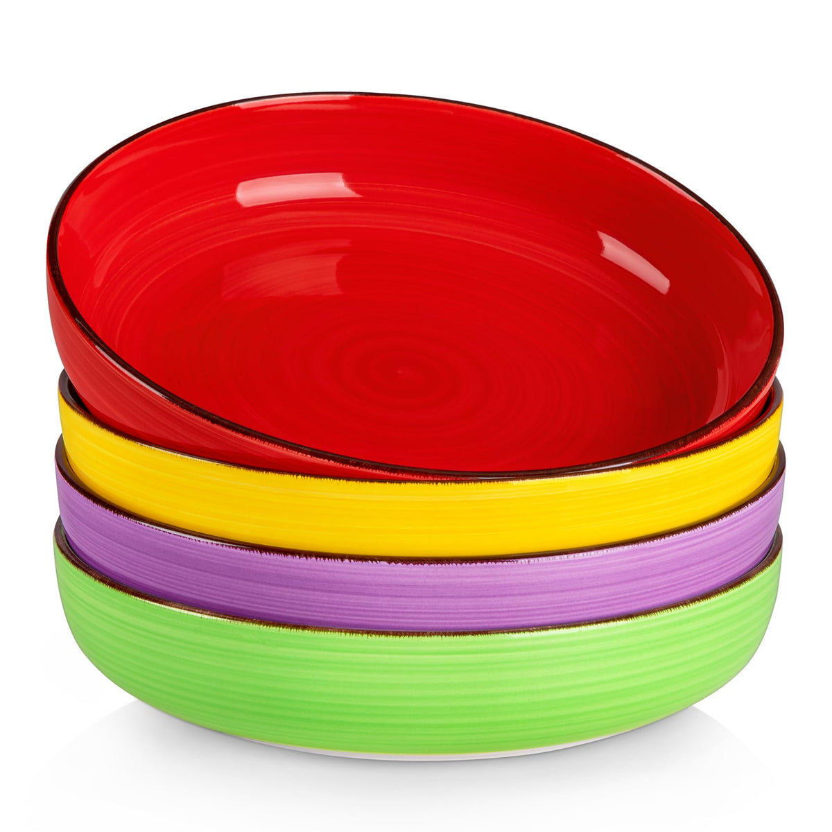 46 oz Ceramic Pasta Bowls Set of 4 N378