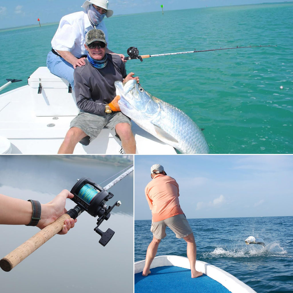 Carbon Glass Composite Fishing Rod with Stainless Steel Line Guides V236