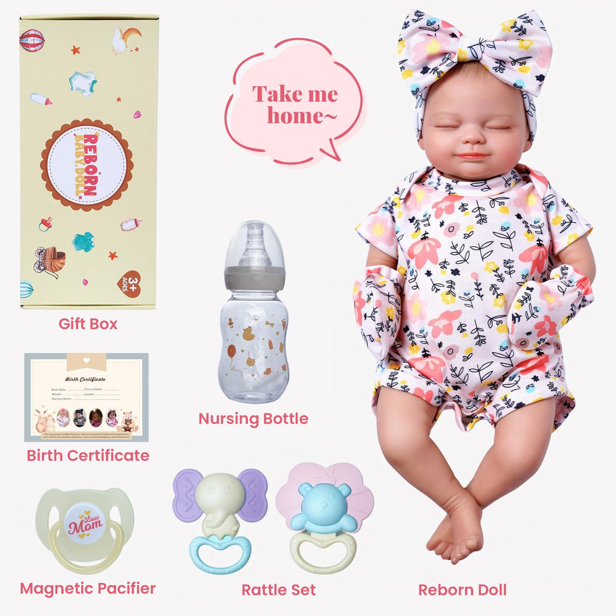 Lifelike Reborn Baby Dolls 17inch A242580
