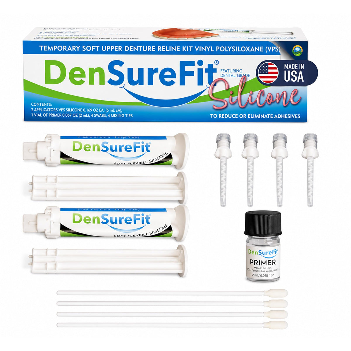 Upper Denture Reline Kit Soft Silicone Liner Y232447