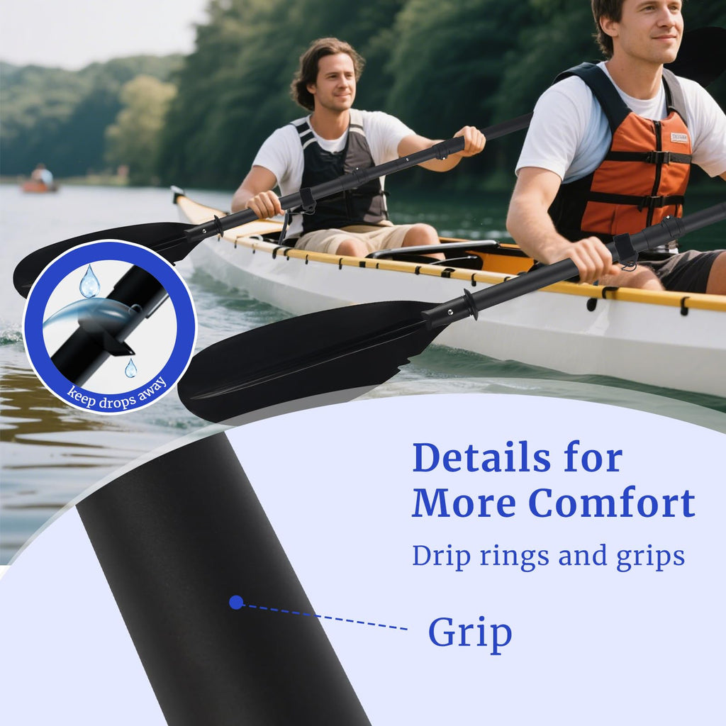Adjustable Kayak Paddle with Paddle Leash P930