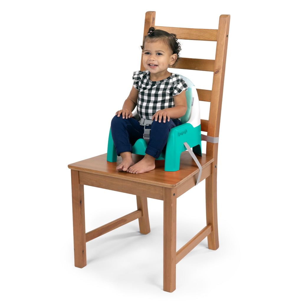 2 in 1 Compact Booster Feeding Seat with Musical Steering Wheel Toy X620