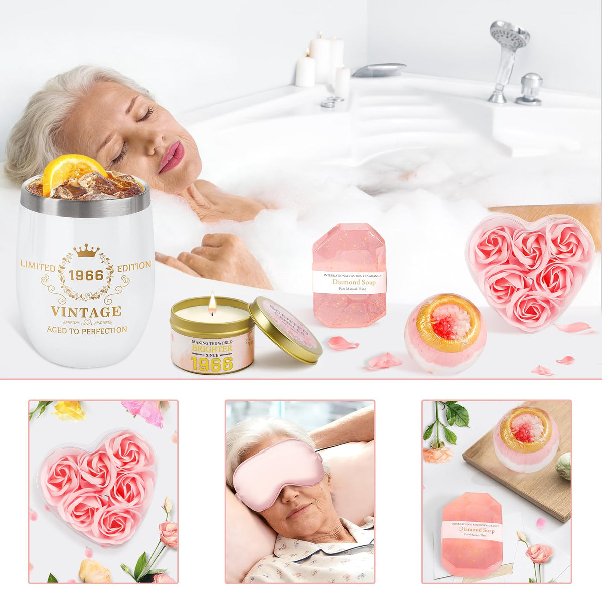 Spa Gift Basket with Blanket W9158