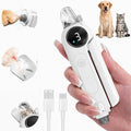 2-in-1 Quiet Electric Pet Nail Clipper & Grinder with Light W835577